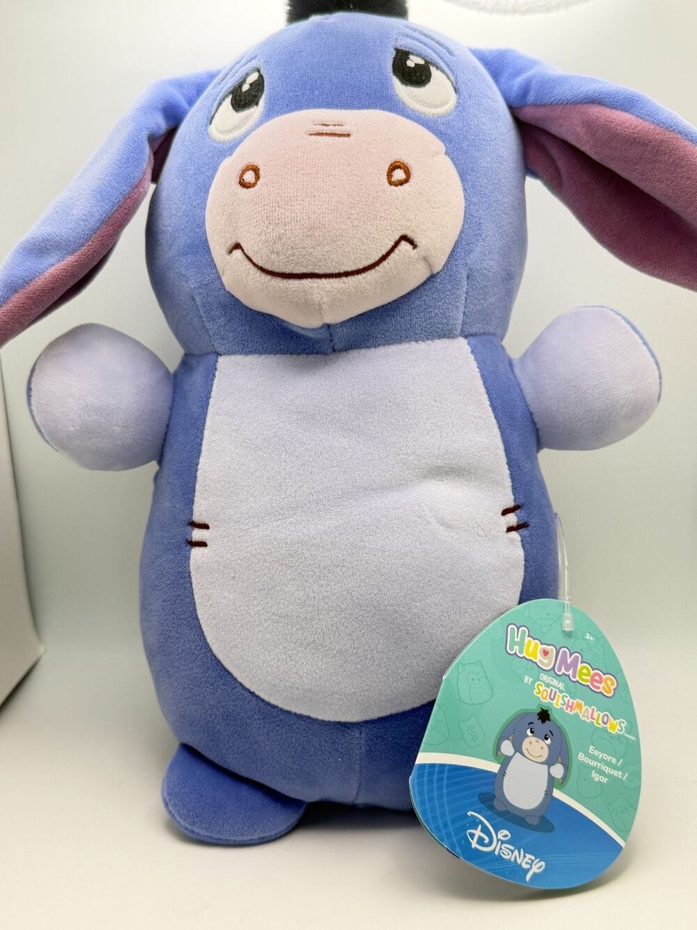 Squishmallow HugMees Eeyore NWT! 8in Pooh Disney Plush Adorable & Hug-Worthy!